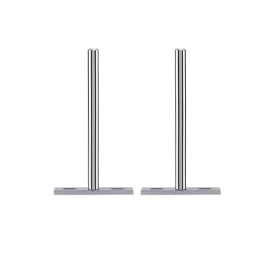 Imagem de GLOGLOW Suporte de Aço, Suporte de Prateleira Resistente Montado na Parede Com Material de, para Organizador e Placa de Armazenamento de Estante (10 centímetros e 5 polegadas)