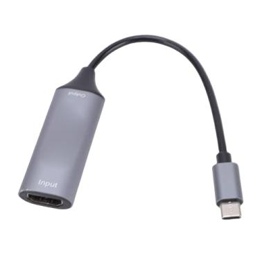 Imagem de Jectse Placa de Captura de Vídeo 4K, Dispositivo de Captura de Interface Tipo C Com Entrada 4K 30 Hz Saída 1080P 60 Hz, Plug and Play para Gravação de Streaming Ao de Jogos