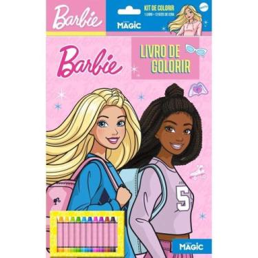 Imagem de Barbie - kit com giz de cera - MAGIC KIDS, 3
