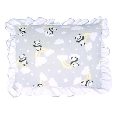 Imagem de Travesseiro Estampado para Bebê 28cm x 35 cm Bublim - BUBLIM INCOMFRAL