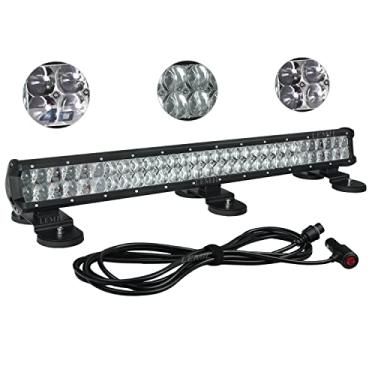 Imagem de Barra de luz de LED 71 cm, Lemil 180 W 4D Spot Holofote Combo LED Luz de trabalho magnética Off Road Luzes LED Farol de neblina Condução Luz de barco para caminhonete SUV FordF150