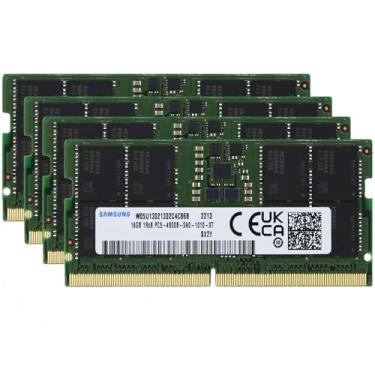 Imagem de Original de fábrica 128 GB (4 x 32 GB) compatível com MSI Titan GT77 12U, 12UGS, 12UHS laptop para jogos DDR5 4800MHz PC5-38400 SODIMM 2Rx8 CL40 1.1v 262 pinos Notebook memória RAM Upgrade Adamanta