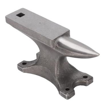 Imagem de JTLB Ferramenta de ferreiro de bigorna de buzina única para fabricação de joias, forjamento de metal e martelamento