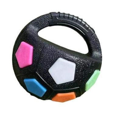 Imagem de Brinquedos Flutuantes Para Cães Com Som, Bola De Futebol Com Alça Para