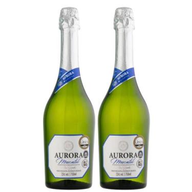 Imagem de Kit 2 Espumante Aurora Moscatel 750ml - Serra Gaúcha