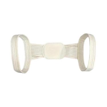 Imagem de Cinto Corretor De Postura Ajustável Suporte Para Costas Para Homens E 