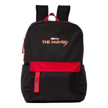 Imagem de Mochila Adulto Masculina Preta Marvel Conforto E Qualidade-Unissex