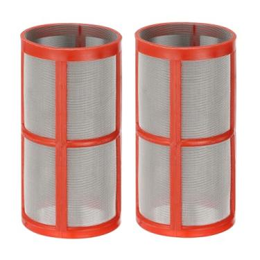 Imagem de Generic Filtro de substituição em linha com 200 malhas, 1 par de acessórios de tela de filtro de aço inoxidável para mangueira de jardim, bomba de água e lavadora de pressão