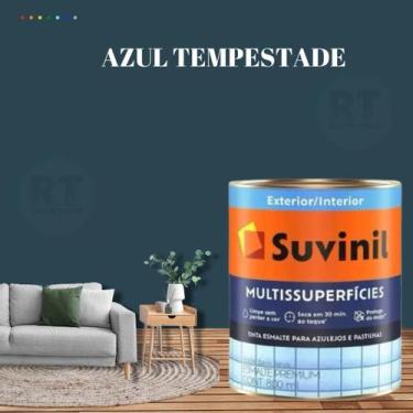 Imagem de Tinta Epóxi Base Água Suvinil Multissuperfícies Azulejos e Banheiros A