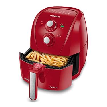 Imagem de MONDIAL Fritadeira Sem Óleo Air Fryer 4L, Vermelho, 1500W, 220V - AFN-40-FR