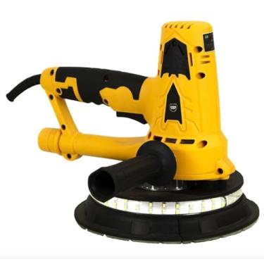 Imagem de Lixadeira de Parede Profissional Stone Hammer SH-700 com LED 1050W 220 V – Lixadeira Manual para Teto e Parede com Coletor de Pó e 6 Lixas | Ideal para Massa PVA, Gesso e Reboco