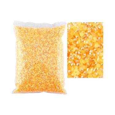 Imagem de Rhinestone De Resina AB Cor Gelatina Para Atacado, 2mm 3mm 4mm 5mm 6mm