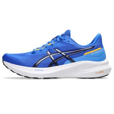 Imagem de ASICS Tênis de corrida masculino GT-1000 13, Azul ilusão/branco, 8 Wide