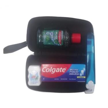 Imagem de Kit Colgate Higiene Bucal Viagem C/ Estojo - Comercial villa