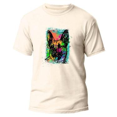 Imagem de Camiseta Algodão Premium Estampa Digital Dog Pastor Alemão - Pavesi, O