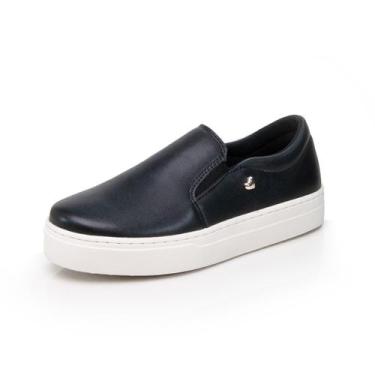 Imagem de Tênis Feminino Casual Zrt - Difranca  - Slip - Preto, 35