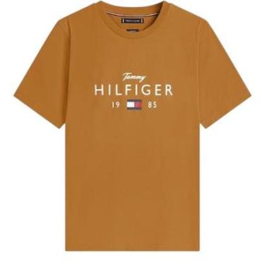 Imagem de Camiseta Tommy Hilfiger Brand Love Big Tee Masculino Verde-Masculino