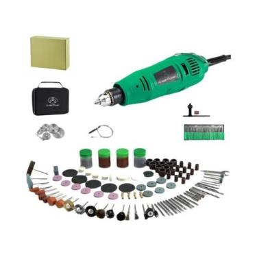 Imagem de Furadeira Elétrica Mini Dremel 260W Com 5 Velocidades, Máquina De Poli