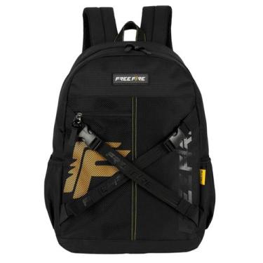 Imagem de Mochila Escolar Costas FREE FIRE Game Youtuber Original - Luxcel, pret