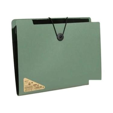 Imagem de Pasta Expansível A4 Horizontal Organizador De Papel Armazenamento De D