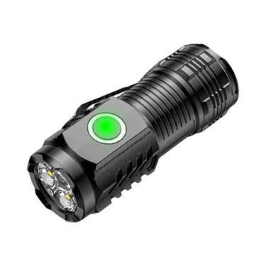 Imagem de Lanterna Mini Recarregável À Prova d'Água Portátil Super Brilhante Com