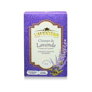 Imagem de Sabonete Vegetal em Barra Champs de Lavande: Campos de Lavanda