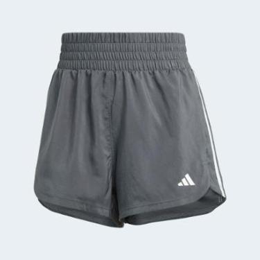 Imagem de Short Adidas Pacer 3 Listras Feminino-Feminino
