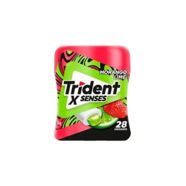 Imagem de Trident X Senses Morango + Limão, 2unidades