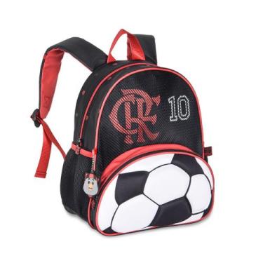Imagem de Mochila De Costa Flamengo Creche Infantil Passeio Oficial - Clio Style