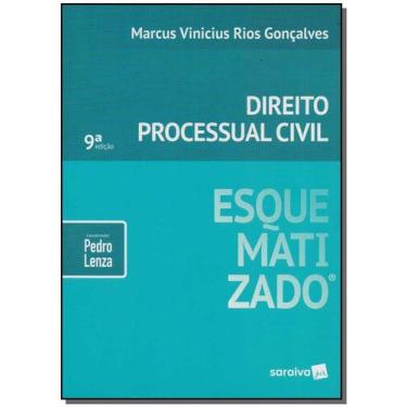 Imagem de Direito Processual Civil Esquematizado - 9ª Ed. 2018 - SARAIVA (JURIDI