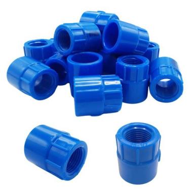 Imagem de Luva LR de Redução Rosca Azul DN25X1/2" Irrigação - 3 und - Amanco