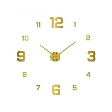 Imagem de Relógio De Parede Redondo Moderno Silencioso De 8 Polegadas Com Movime