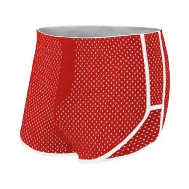 Imagem de Cuecas Boxer Masculinas De Verão Em Seda Gelada, Soltas E Modernas Par