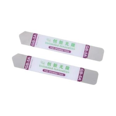 Imagem de Kit De Ferramentas De Reparo Com Espátulas Metálicas Planas De Lâmina 