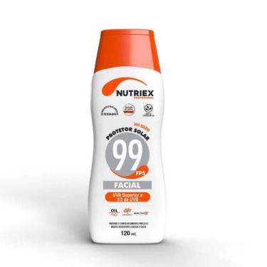 Imagem de Protetor Solar Facial Nutriex Fator 99 Oil Free Bisnaga 120ml