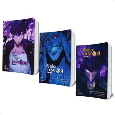 Imagem de Solo Leveling Manhwa, Mangá Volume 8 Ao 10 KIT (Colorido) em Português
