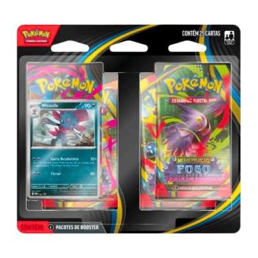 Imagem de Pokémon Blister Weavile 25 Cartas 10188 35678 - Copag
