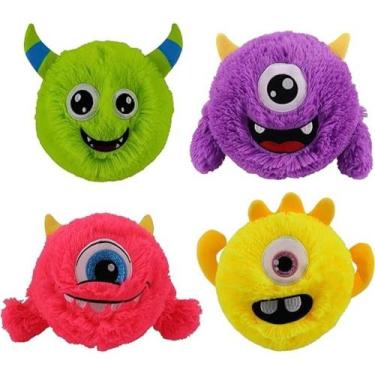 Imagem de Pelúcia Bola Inflável Monstros Malucos Brinquedo Infantil Divertido Ma
