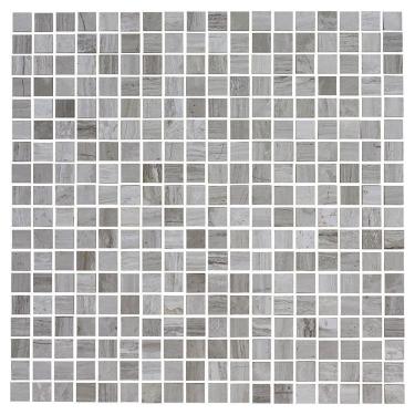 Imagem de Pastilha De Pedra Natural Legno Grigio 1,5x1,5 Placa 30x30cm - 1314004005