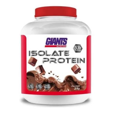 Imagem de Isolate Protein 2Kg Whey 53G Giants - Chocolate - Giants Nutrition