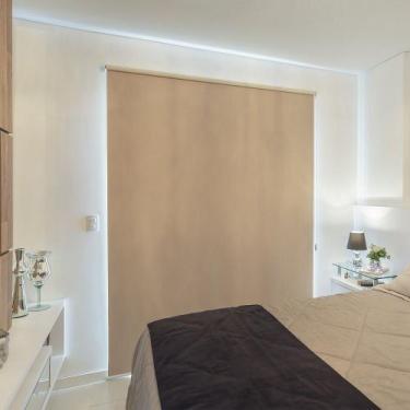 Imagem de Persiana Rolo (1,00Larg. x 2,50Alt.) Blackout Marrom - Vogaflex, 0