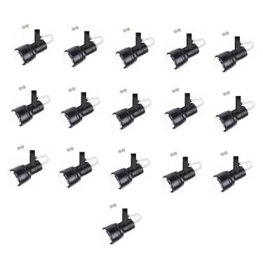 Imagem de Kit 16 Spot Trilho Perfilado Eletro calha Par20 Bulbo OL4