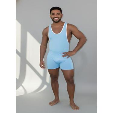 Imagem de Body Macaquinho Shorts Tecido Uv Roupa Para O Carnaval LGBT - Carolina