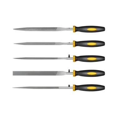 Imagem de Conjunto De Limas De Precisão Para Marcenaria, Ferramenta Manual De Me