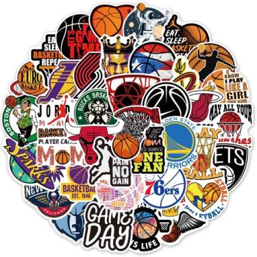 Imagem de Adesivos de basquete Kobes Bryants Anime 50 unidades de PVC impermeáve