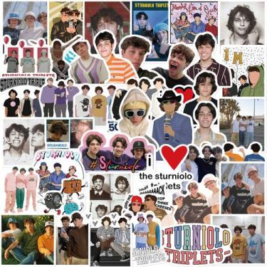 Imagem de Adesivos Sturniolos, vinil impermeável, anime, 50 unidades/lote, 5-7 c