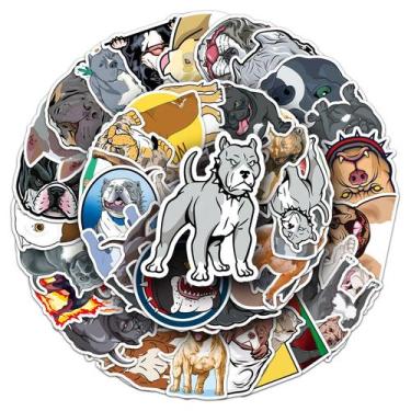 Imagem de Adesivos de vinil impermeável Bully Dog Animal 50 unidades/lote - yiwe