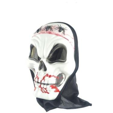 Imagem de Máscara Halloween Horror Ghost Face Evil Skull Cosplay - yiweisai