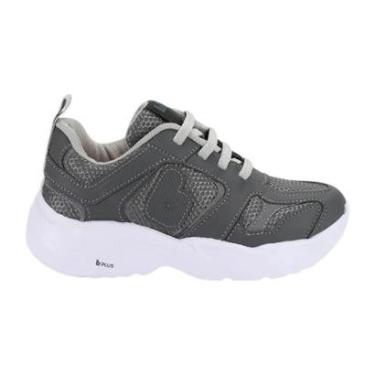 Imagem de Tênis Infantil Bibi Pegasus Grafite Menino-Masculino