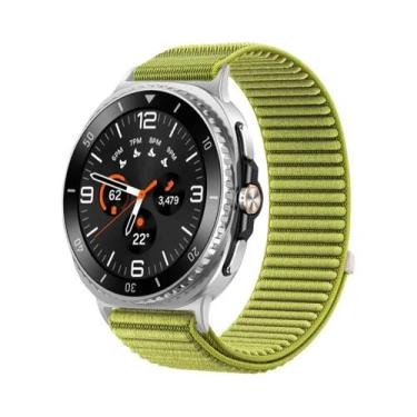 Imagem de Pulseira De Nylon Trançada Para Samsung Galaxy Watch 46mm 44mm 40mm Cl